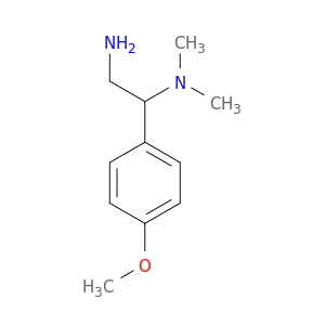 [2-AMINO-1-(4-METHOXYPHENYL)ETHYL]DIMETHYLAMINE