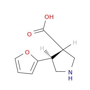 (3S,4S)-4-(呋喃-2-基)吡咯烷-3-羧酸