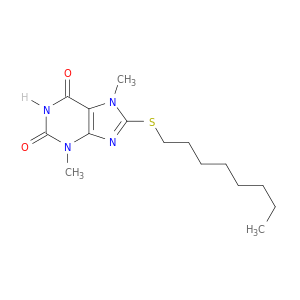 8-(OCTYLTHIO)THEOBROMINE
