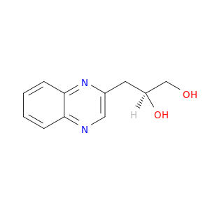 1,2-Propanediol, 3-(2-quinoxalinyl)-, (S)-