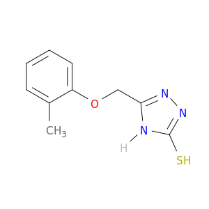 5-((o-Tolyloxy)methyl)-4H-1,2,4-triazole-3-thiol