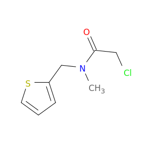 2-Chloro-N-methyl-N-(thiophen-2-ylmethyl)acetamide