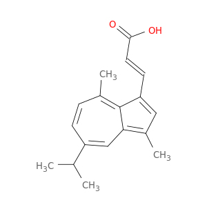 2-Propenoic acid,3-[3,8-dimethyl-5-(1-methylethyl)-1-azulenyl]-