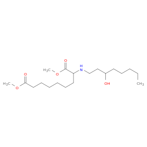 Nonanedioic acid, 2-[(3-hydroxyoctyl)amino]-, dimethyl ester