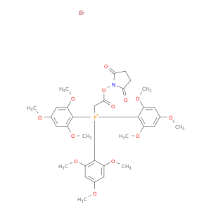 N-琥珀酰亚胺基[三(2,4,6-三甲氧苯基)磷基]溴乙酸酯