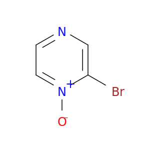 Pyrazine, bromo-, 1-oxide