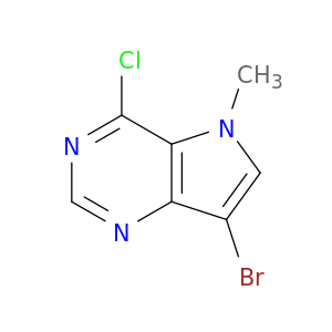 7-Bromo-4-chloro-5-methyl-5H-pyrrolo[3,2-d]pyrimidine