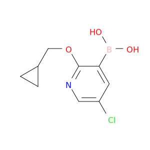 5-Chloro-2-(cyclopropylmethoxy)pyridine-3-boronic acid
