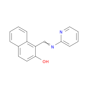 2-Naphthalenol, 1-[(2-pyridinylimino)methyl]-