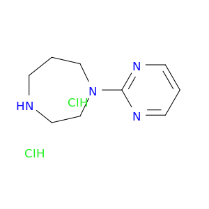 1H-1,4-二氮杂化,六羟基-1-(2-嘧啶基)-,盐酸盐(1：2)