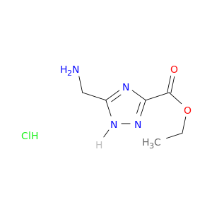 ethyl 5-(aminomethyl)-1H-1,2,4-triazole-3-carboxylate hydrochloride