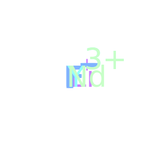 Lithium neodymium yttrium fluoride