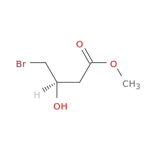 Butanoic acid, 4-bromo-3-hydroxy-, methyl ester, (R)-