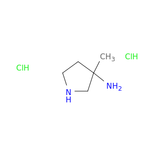 3-Methylpyrrolidin-3-amine 2hcl