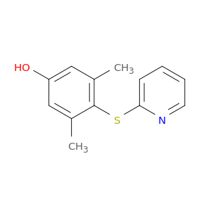 Phenol, 3,5-dimethyl-4-(2-pyridinylthio)-