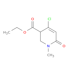 ETHYL 4-CHLORO-1-METHYL-6-OXO-DIHYDROPYRIDINE-3-CARBOXYLATE