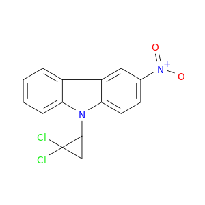 9H-Carbazole, 9-(2,2-dichlorocyclopropyl)-3-nitro-
