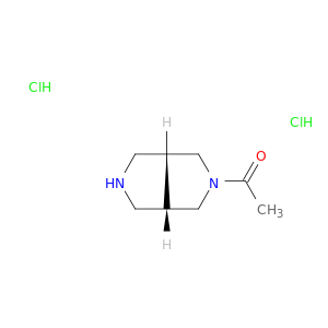 cis 1-[(3aR,6aS)-Octahydropyrrolo[3,4-c]pyrrol-2-yl]ethan-1-one Dihydrochloride