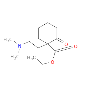 ethyl 1-[2-(dimethylamino)ethyl]-2-oxocyclohexanecarboxylate