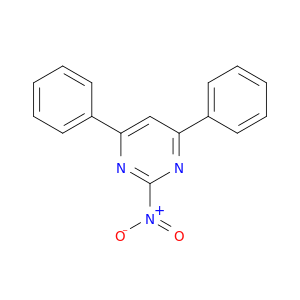 Pyrimidine, 2-nitro-4,6-diphenyl-