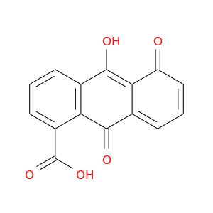 1-Anthracenecarboxylic acid, 5,9-dihydro-10-hydroxy-5,9-dioxo-