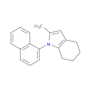 1H-Indole, 4,5,6,7-tetrahydro-2-methyl-1-(1-naphthalenyl)-