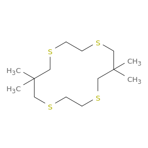 1,4,8,11-Tetrathiacyclotetradecane, 6,6,13,13-tetramethyl-