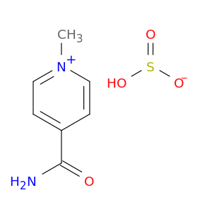 Pyridinium, 4-(aminocarbonyl)-1-methyl-, sulfite (1:1)