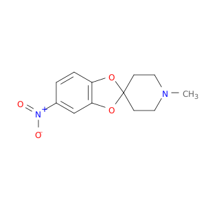 Spiro[1,3-benzodioxole-2,4'-piperidine], 1'-methyl-5-nitro-