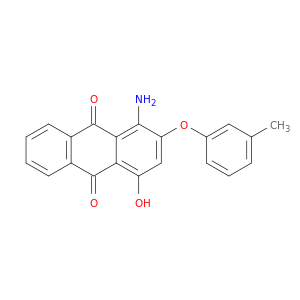 9,10-Anthracenedione, 1-amino-4-hydroxy-2-(3-methylphenoxy)-