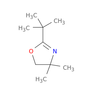 Oxazole, 2-(1,1-dimethylethyl)-4,5-dihydro-4,4-dimethyl-
