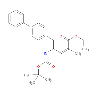 乙基(4R)-5-[1,1'-Biphenyl]-4-基-4-[[(1,1-二甲基氧基)羰基]氨基]-2-甲基-2-戊酸酯