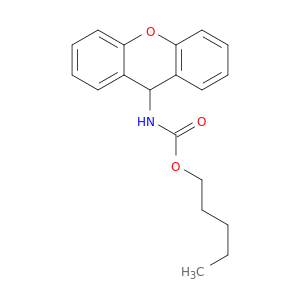 pentyl 9h-xanthen-9-ylcarbamate