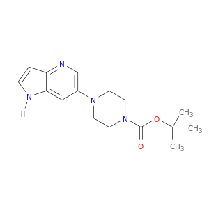 tert-Butyl 4-(1H-pyrrolo[3,2-b]pyridin-6-yl)piperazine-1-carboxylate