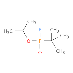 Phosphonofluoridic acid, (1,1-dimethylethyl)-, 1-methylethyl ester