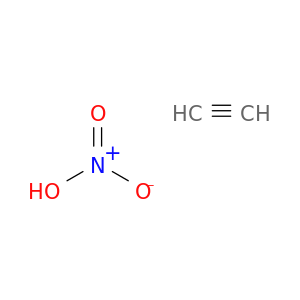 Nitric acid, compd. with ethyne (1:1)