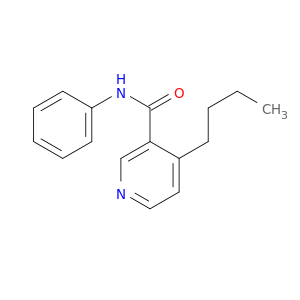 3-Pyridinecarboxamide, 4-butyl-N-phenyl-