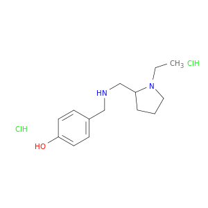4-({[(1-Ethylpyrrolidin-2-yl)methyl]amino}methyl)phenol Dihydrochloride