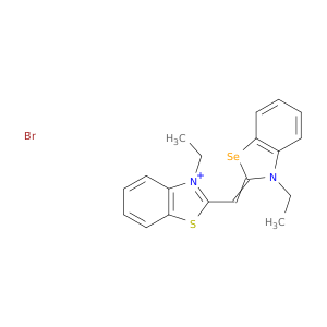 3-ETHYL-2-((3-ETHYLBENZO[D][1,3]SELENAZOL-2(3H)-YLIDENE)METHYL)BENZO[D]THIAZOL-3-IUM BROMIDE