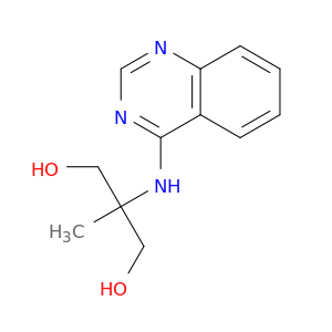 2-methyl-2-(quinazolin-4-ylamino)propane-1,3-diol