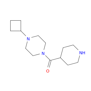 Methanone,(4-cyclobutyl-1-piperazinyl)-4-piperidinyl-