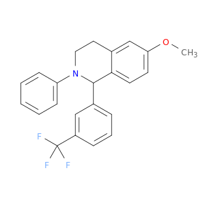 6-METHOXY-2-PHENYL-1-(3-(TRIFLUOROMETHYL)PHENYL)-1,2,3,4-TETRAHYDROISOQUINOLINE