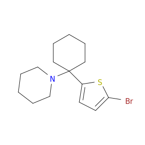 Piperidine, 1-[1-(5-bromo-2-thienyl)cyclohexyl]-