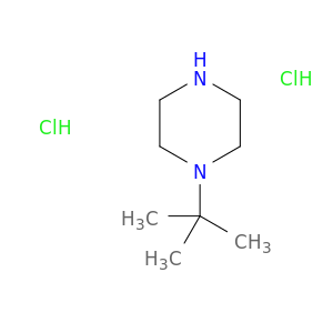 1-(叔丁基)哌嗪二盐酸