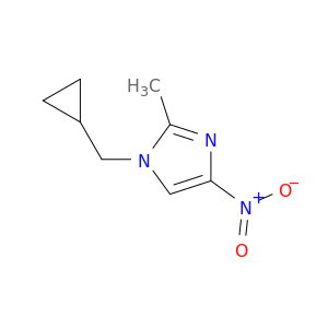 1H-Imidazole, 1-(cyclopropylmethyl)-2-methyl-4-nitro-