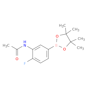 3-(乙酰胺)-4-氟苯硼酸频那醇酯