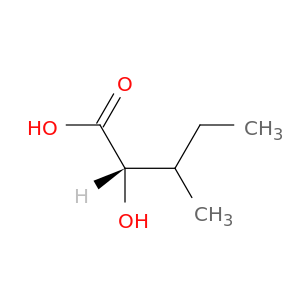 Pentanoic acid, 2-hydroxy-3-methyl-, (2S)-