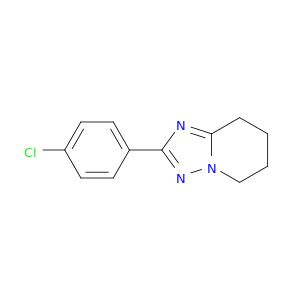[1,2,4]Triazolo[1,5-a]pyridine, 2-(4-chlorophenyl)-5,6,7,8-tetrahydro-