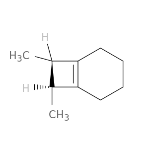 Bicyclo[4.2.0]oct-1(6)-ene, 7,8-dimethyl-, trans-