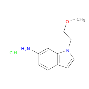 1-(2-methoxyethyl)-1H-indol-6-amine hydrochloride